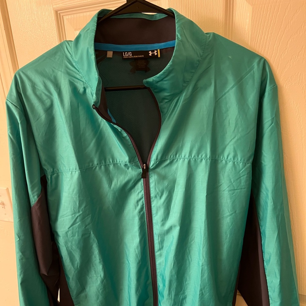Mens Size Large windbreaker golf jacket